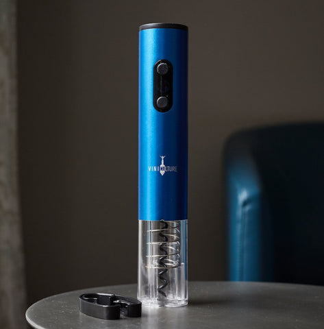 Glowing Electric Wine Opener | Sapphire - Viniculture