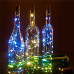 LED Light Wine Bottle Lamp - Viniculture