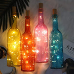 LED Light Wine Bottle Lamp - Viniculture