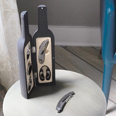 Wine Bottle Accessory Set | Oreo - Viniculture